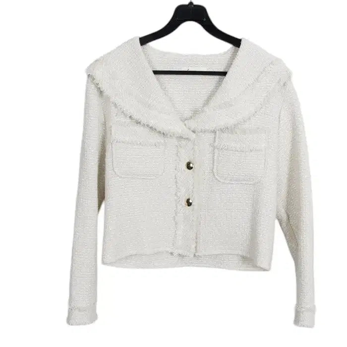 [BUNJANG] Mayonnaise Preppy Tweed Jacket / 여성F / 마요네즈 프레피 트위드자켓IV 11-26