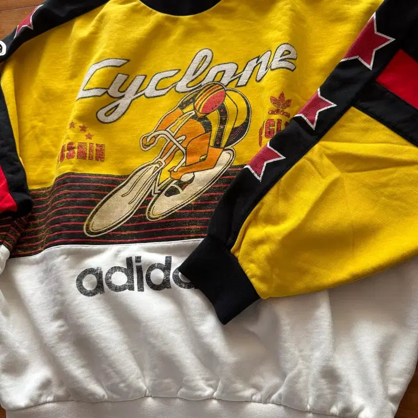 [BUNJANG] Adidas Archive Cycling Sweatshirt / 아디다스(정품)아카이브 사이클링 스웨트