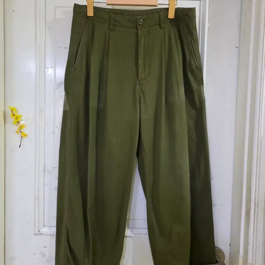 [BUNJANG] Banding Balloon Cotton Pants / 봄 여름  요즘 밴딩   벌륜 면 베기통바지   허리30까지