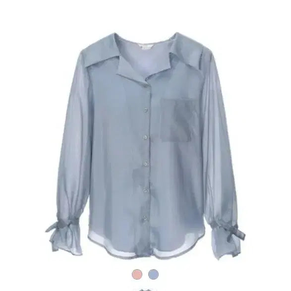 [BUNJANG] It Michaa Glam Sheer Blouse / 잇미샤 it michaa 글램 시스루 블라우스 44~55사이즈