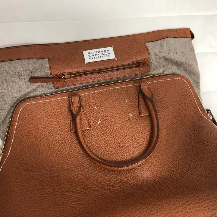 [BUNJANG] Maison Margiela 5AC Large Camel Bag / 마르지엘라 5ac 카멜 라지