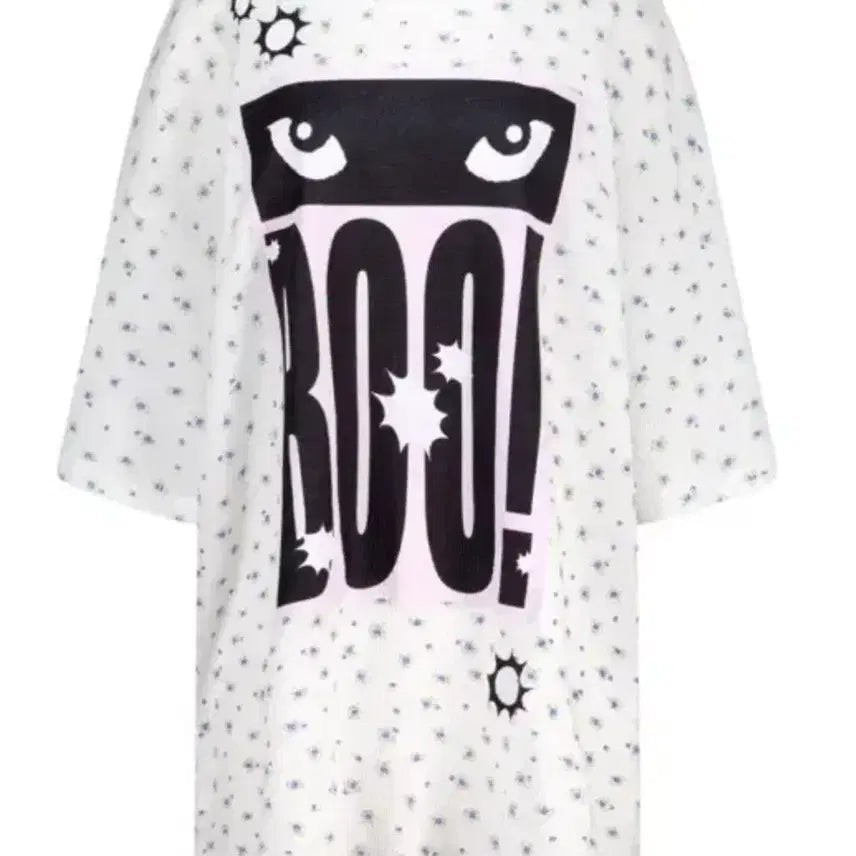 [SOLD OUT] 샵페어리 플라워 와플 탑 반팔 화이트 아이보리