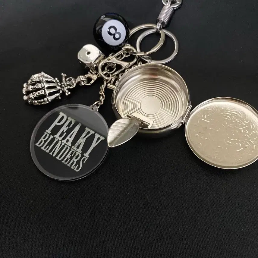 [BUNJANG] Peaky Blinders Multi Charm Keyring / 피키 블라인더스 멀티 참 키링