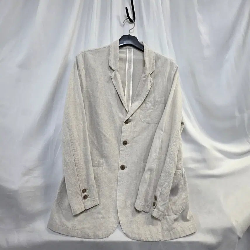 [BUNJANG] Moa Beige Linen Men&