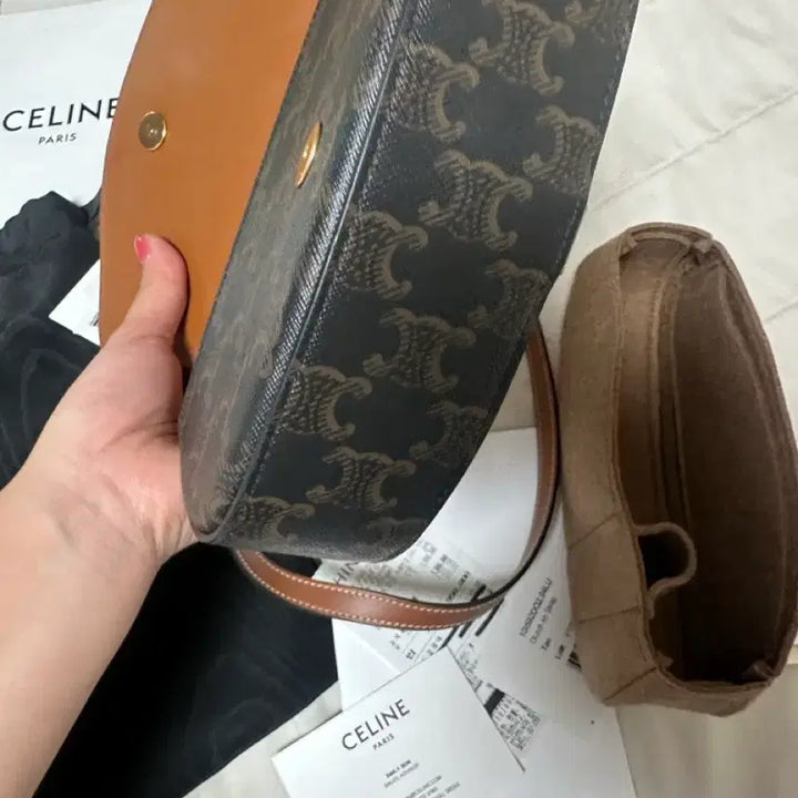 [BUNJANG] Celine Tabu Mini Shoulder Bag / 셀린느 타부백 미니