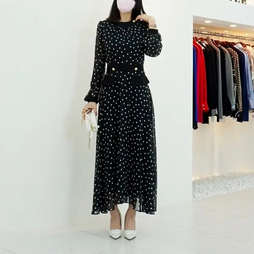 [BUNJANG] Frida Sheer Long Dress / 2026  프리다원피스드레시한 꾸안꾸느낌 쉬폰롱원피스