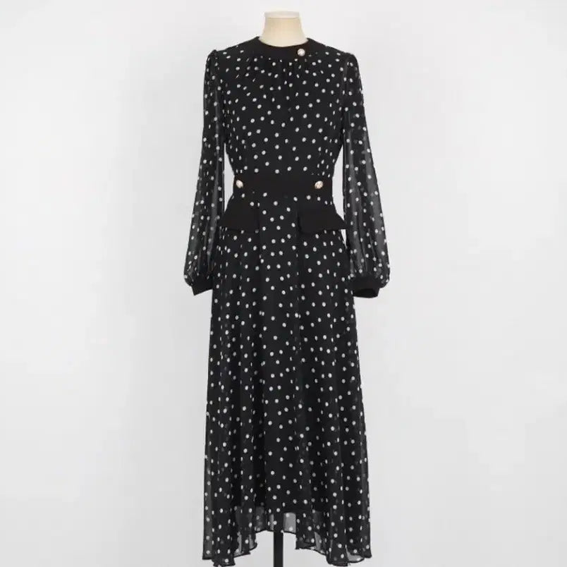 [BUNJANG] Frida Sheer Long Dress / 2026  프리다원피스드레시한 꾸안꾸느낌 쉬폰롱원피스