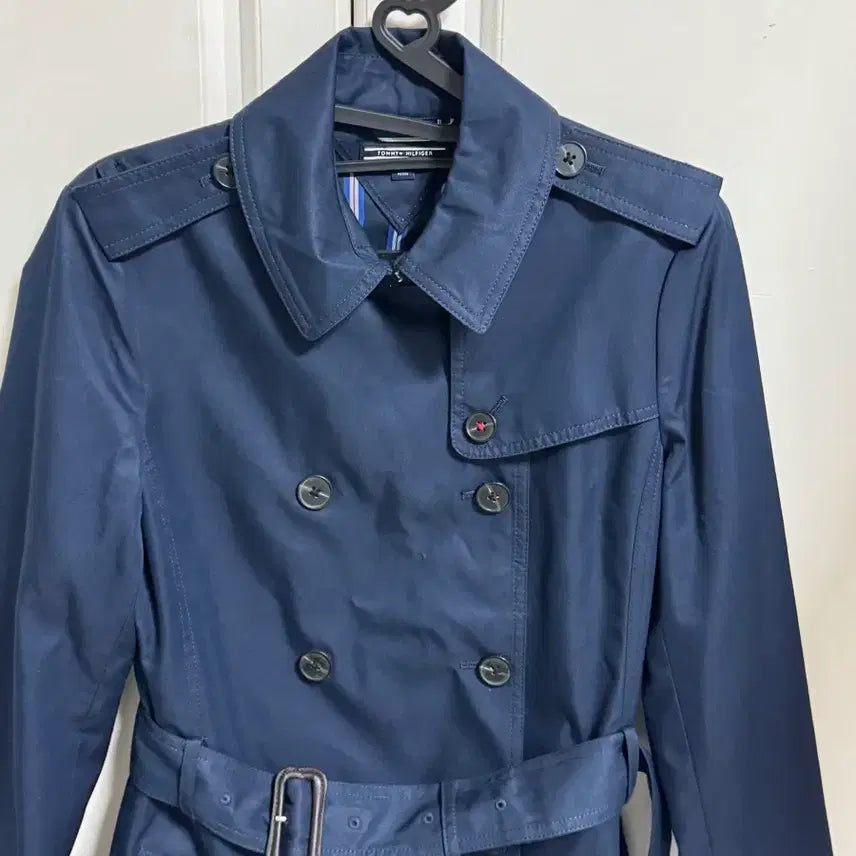 [BUNJANG] Tommy Hilfiger Trench Coat - Navy - New / [정가 40만원대] (새상품) 타미힐피거 트렌치코트