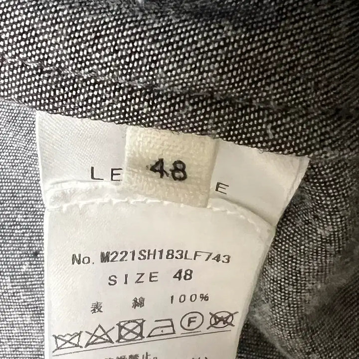 [SOLD OUT] [48] 르메르 샴브레이 셔츠