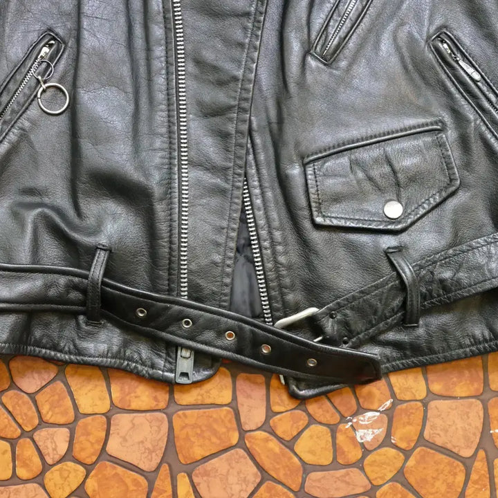 [BUNJANG] COOPER Double Riders Leather Jacket / [L] Made in U.S.A 쿠퍼 COOPER 더블 라이더 자켓