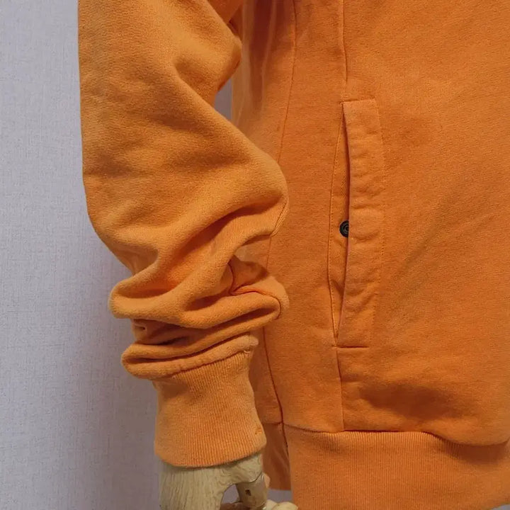 [BUNJANG] Stone Island Orange Hoodie / 스톤아일랜드 오렌지색 후드티 공용