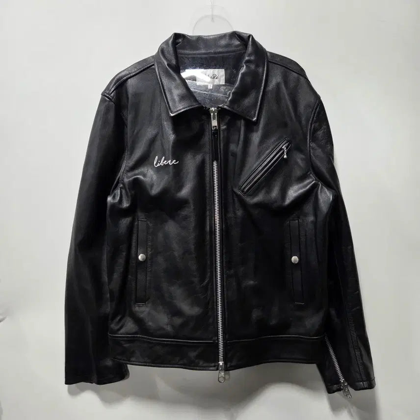 [BUNJANG] LIBERE Leather Jacket / LIBERE 블랙 소가죽 레더 자켓 2 26041701