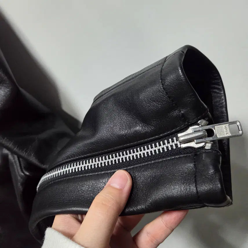 [BUNJANG] LIBERE Leather Jacket / LIBERE 블랙 소가죽 레더 자켓 2 26041701