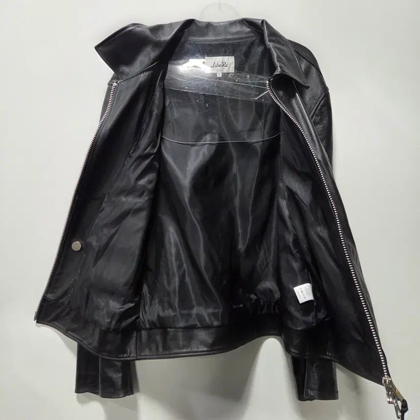 [BUNJANG] LIBERE Leather Jacket / LIBERE 블랙 소가죽 레더 자켓 2 26041701