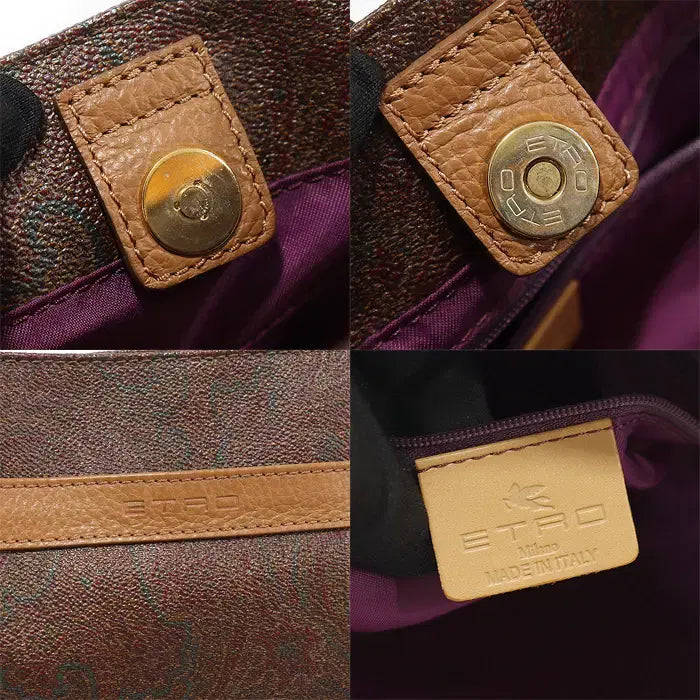 [BUNJANG] Etro Paisley Canvas Shopper Shoulder Bag / 에트로 1G246 2079 페이즐리 캔버스 쇼퍼 숄더백 GD62071ET
