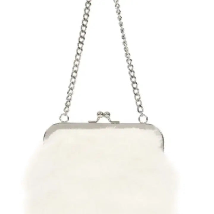 [BUNJANG] Wsc Archive Fluffy Mini Bag - White / Wsc archive fluffy mini bag white