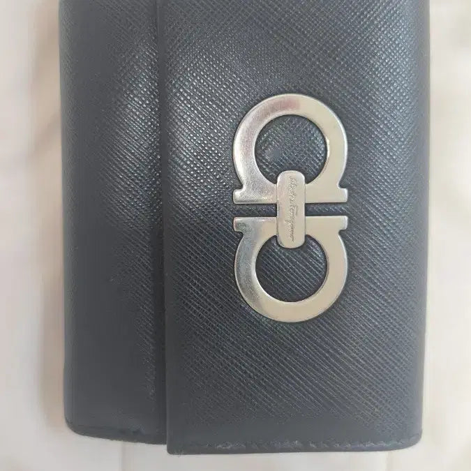 [BUNJANG] Ferragamo Black Bifold Wallet / 페라가모 블랙 반지갑