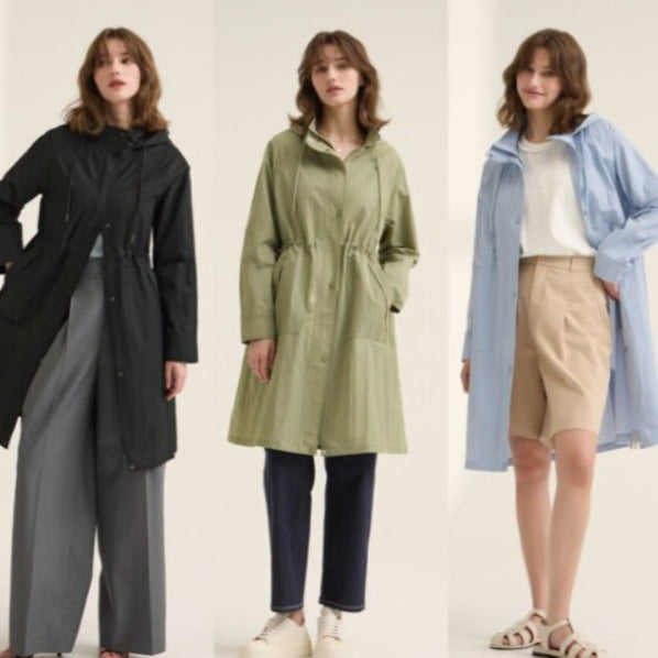 [BUNJANG] Giverny Long Windbreaker XL / 지베르니 롱 바람막이 XL