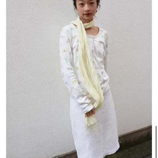 [SOLD OUT] 콜로신스 유라 스카프 레몬 / 정가 51,000