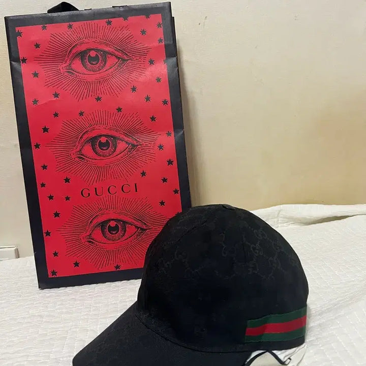 [SOLD OUT] 구찌 GG 패턴 볼캡 블랙 L(59) 판매합니다.