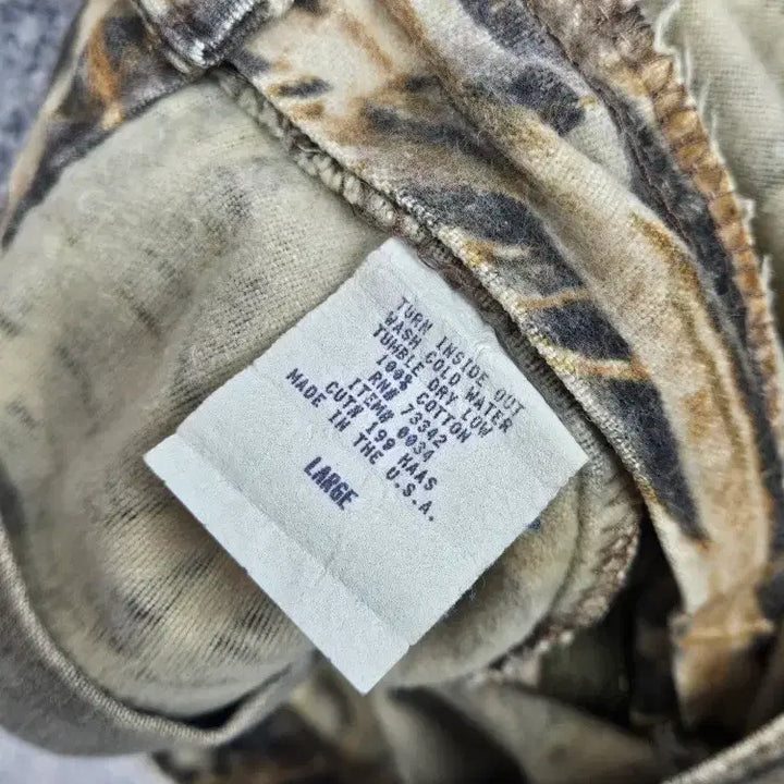 [BUNJANG] USA Brand Camo Cargo Work Pants (Size 36) / USA BRANDCAMO 카고 워크 팬츠 ( 36" ) / 11874