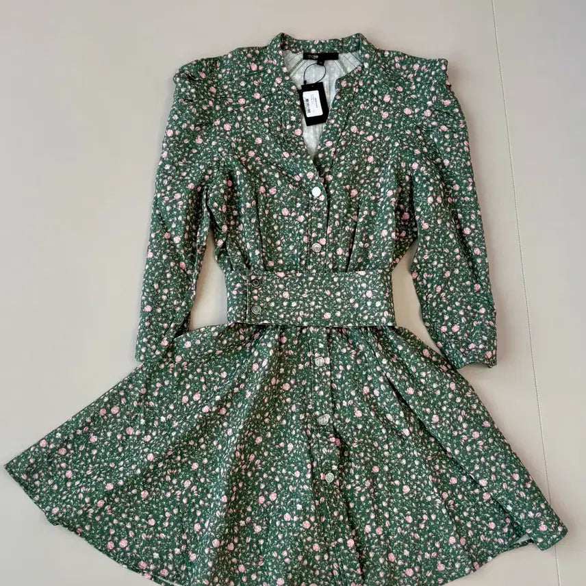 [SOLD OUT] Maje 플로럴 원피스 새것 36사이즈