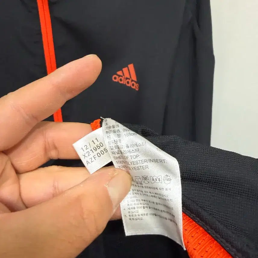 [BUNJANG] Adidas Zip-Up Jacket Black 110 / 아디다스 집업
