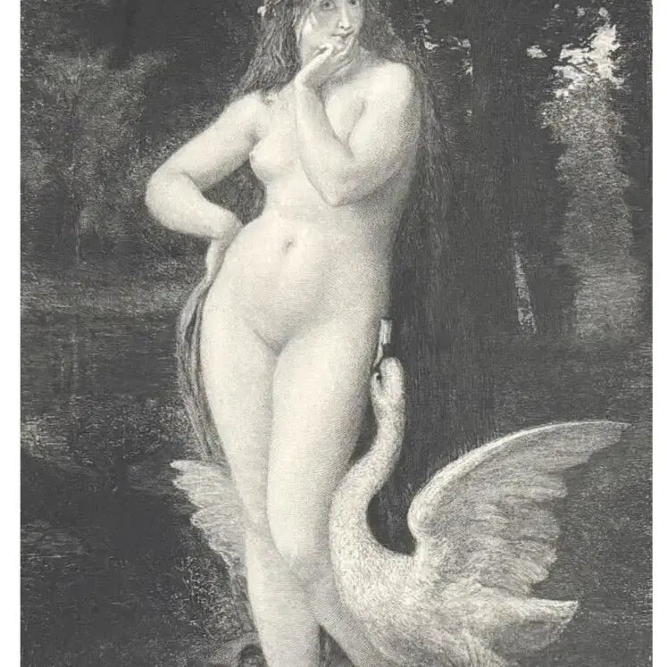 [BUNJANG] Paul Baudry Swan and Leda Artwork / 폴보드리 레다와백조