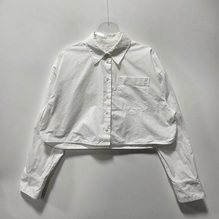 [SOLD OUT] 코스 COS 화이트 여성 크롭 셔츠 32 26041710