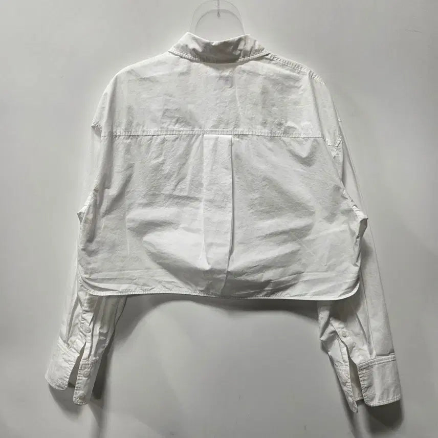 [SOLD OUT] 코스 COS 화이트 여성 크롭 셔츠 32 26041710