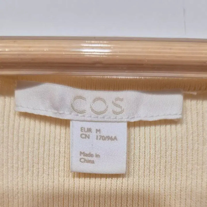 [SOLD OUT] COS 아이보리 롱 슬리브리스 원피스