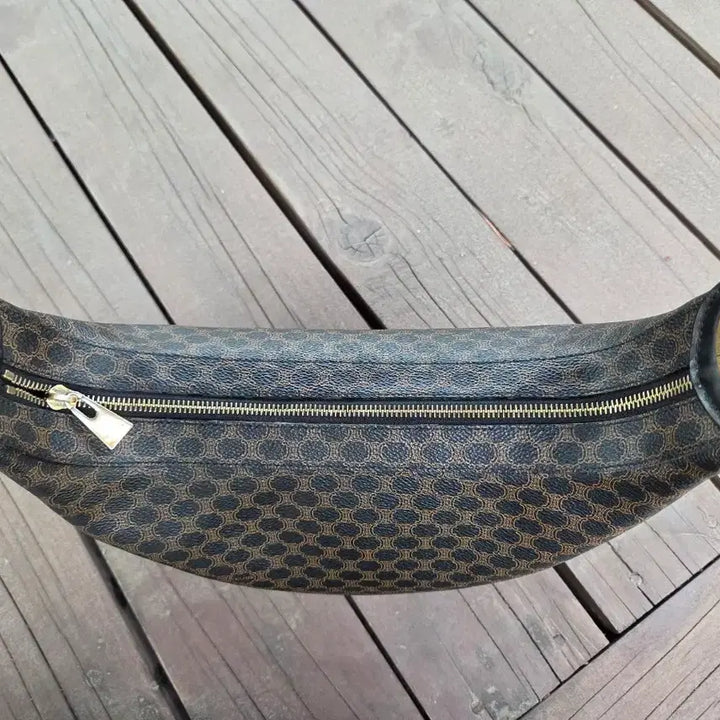 [BUNJANG] Celine Macadam Ring Crossbody/Shoulder Bag / 올드 셀린느 블랙 마카담 링 크로스 / 숄더 백