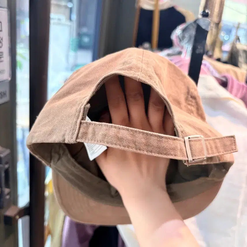 [BUNJANG] Partymiento Snapback Cap Brown / 파티멘토 스냅백 모자 브라운