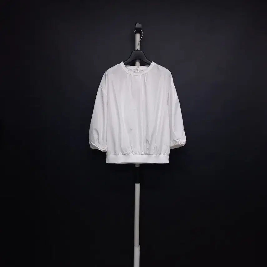 [BUNJANG] LUSSO Pocono 7/8 Sleeve Blouse (White) / LUSSO 루쏘 포코노 춘하 7부8부 블라우스 66