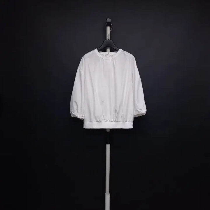 [BUNJANG] LUSSO Pocono 7/8 Sleeve Blouse (White) / LUSSO 루쏘 포코노 춘하 7부8부 블라우스 66
