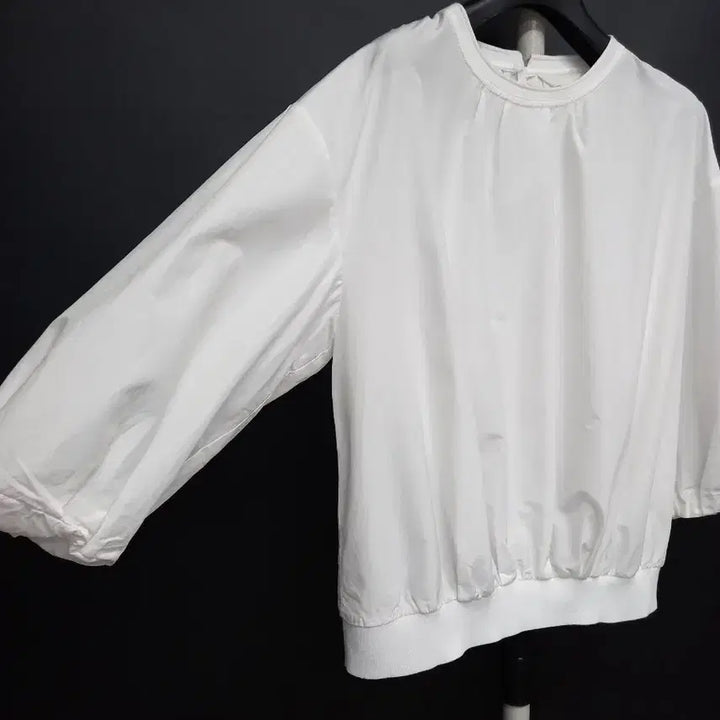 [BUNJANG] LUSSO Pocono 7/8 Sleeve Blouse (White) / LUSSO 루쏘 포코노 춘하 7부8부 블라우스 66
