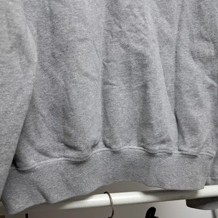 [BUNJANG] North Sail Gray Printed Hoodie / 노스세일 회색 프린팅 후드티 공용가능