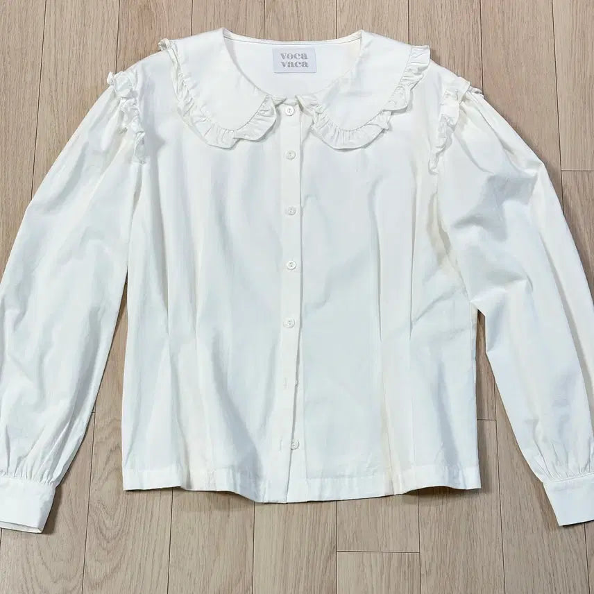 [BUNJANG] Voca Vaca Joie Ruffle Blouse / 보카바카 조이 러플 블라우스
