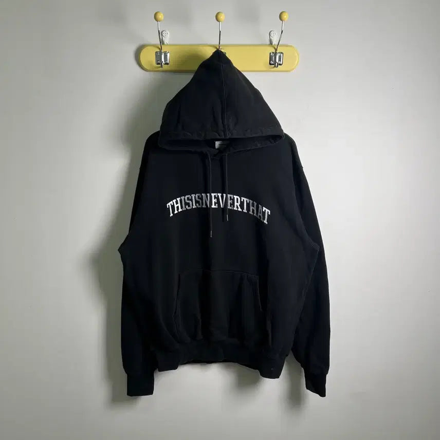 [BUNJANG] thisisneverthat Black Hoodie L / 디스이즈네버댓 블랙 후드티 L
