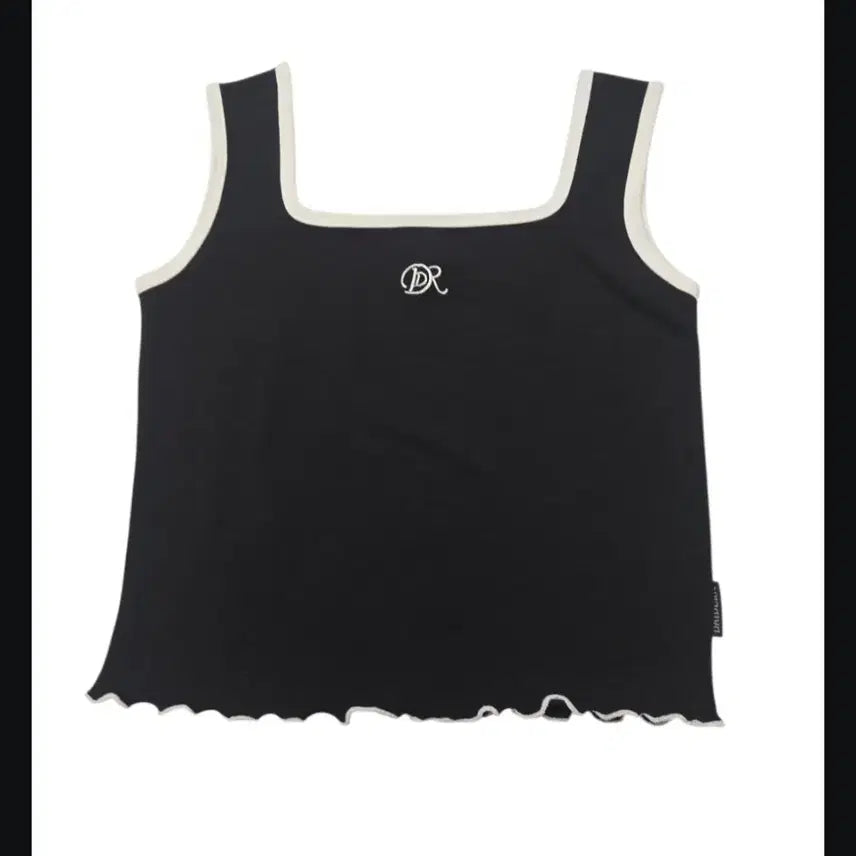 [BUNJANG] DR Black Crop String Tank Top / DR 블랙 크롭 끈 나시