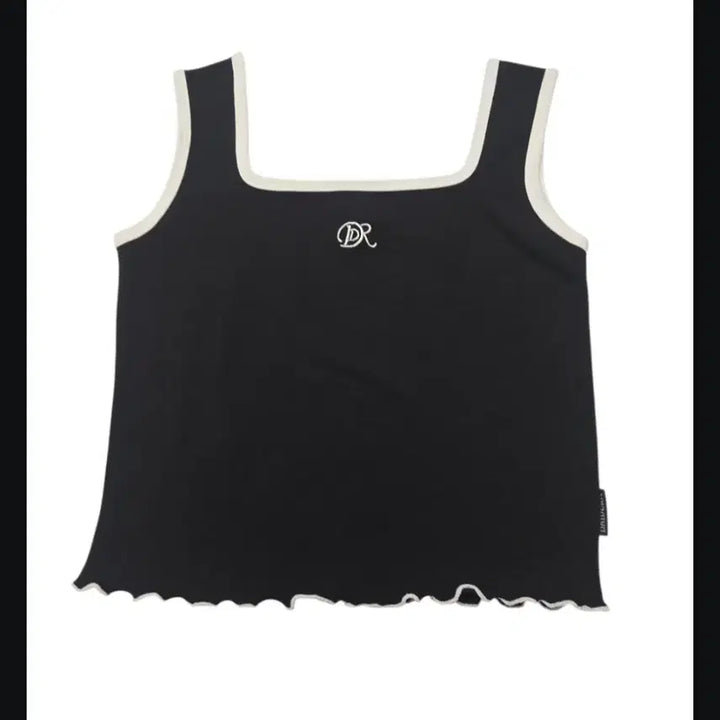 [BUNJANG] DR Black Crop String Tank Top / DR 블랙 크롭 끈 나시