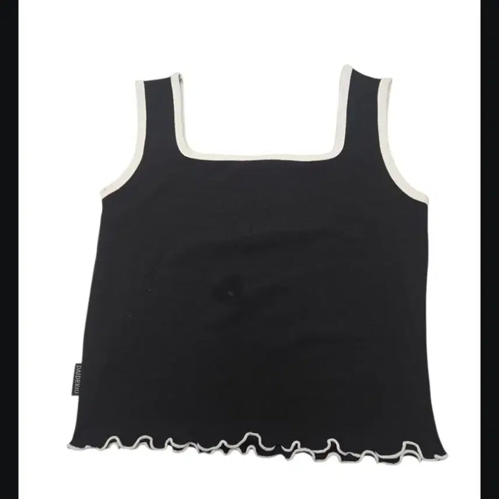 [BUNJANG] DR Black Crop String Tank Top / DR 블랙 크롭 끈 나시