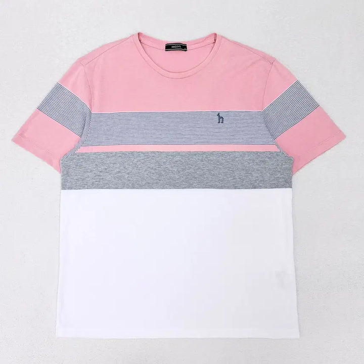 [SOLD OUT] [110] 헤지스 배색 코튼 라운드넥
