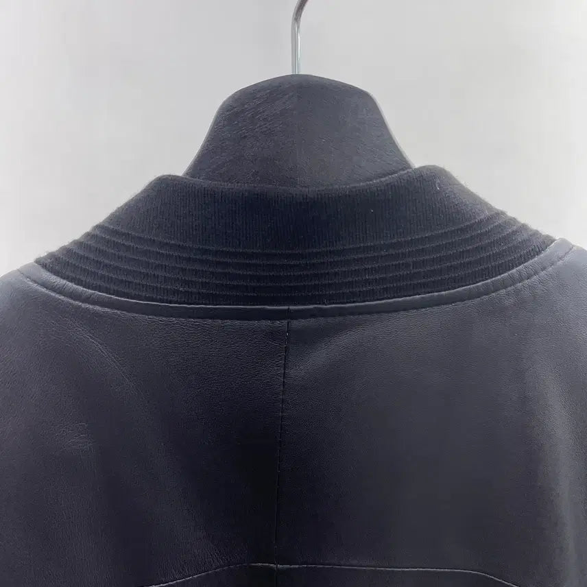 [BUNJANG] System Homme Real Lambskin Stadium Blouson / 리얼양가죽 스테디움 가죽 블루종