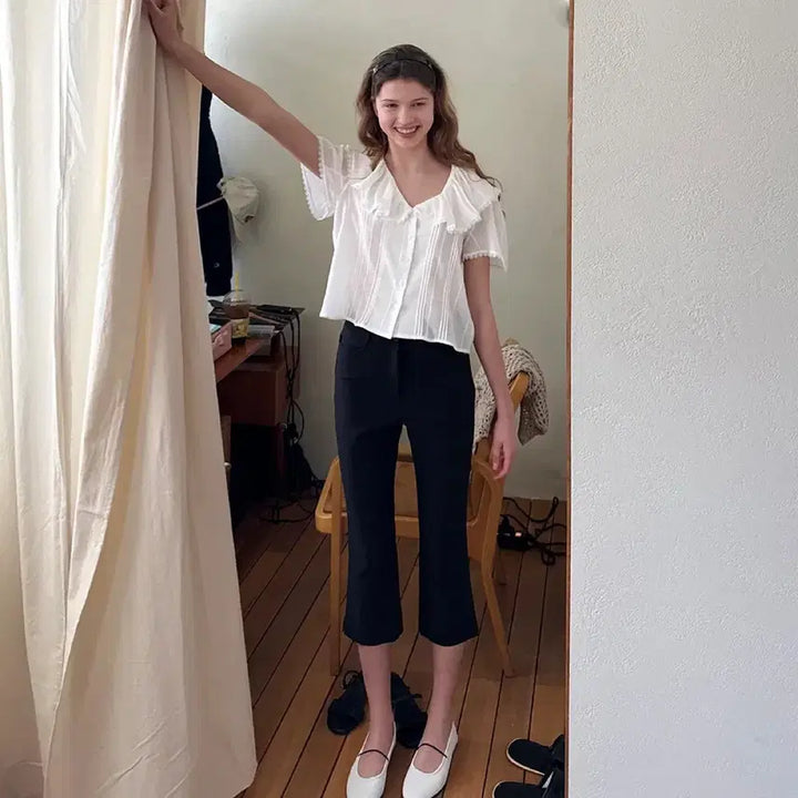 [BUNJANG] PIVER Capri Pants M / 피버 PIVER 카프리팬츠 M