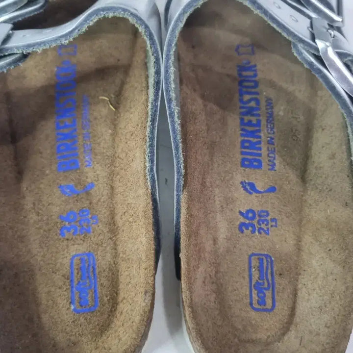 [SOLD OUT] 효자빈티지 230 버켄스탁 실버 아리조나