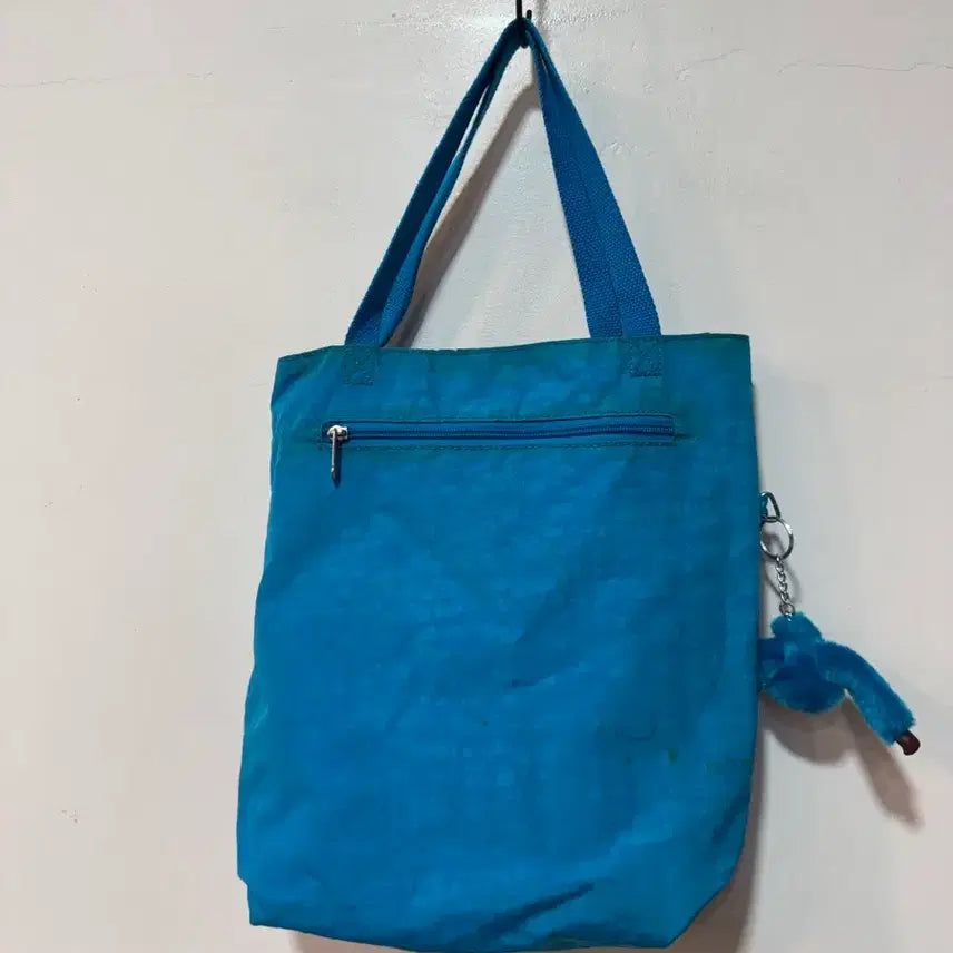 [BUNJANG] Kipling Reversible Pattern Tote Bag / 키플링 양면 패턴 토트백