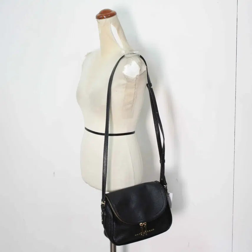 [BUNJANG] Marc Jacobs Leather Crossbody Bag / B-10634/마크제이콥스 정품 여성용 가죽 크로스백