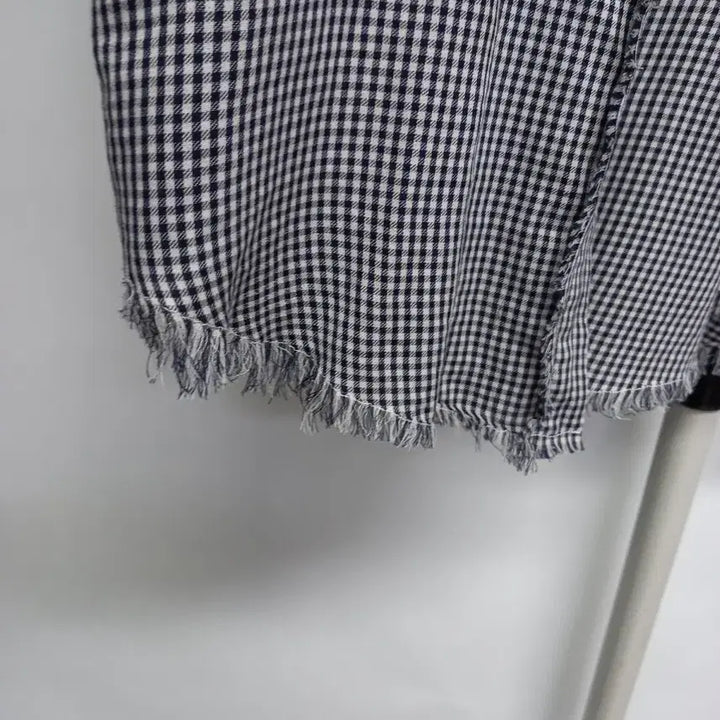 [BUNJANG] Couples Check Long Sleeve Blouse / 쿠플스 춘하추 체크 긴팔블라우스 44 55