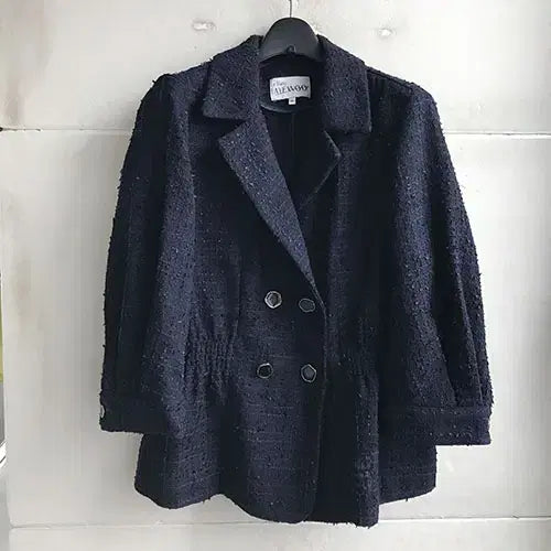 [BUNJANG] Navy Polyester Jacket / 네이비 고급 자켓/2023 -77.88/새거수준